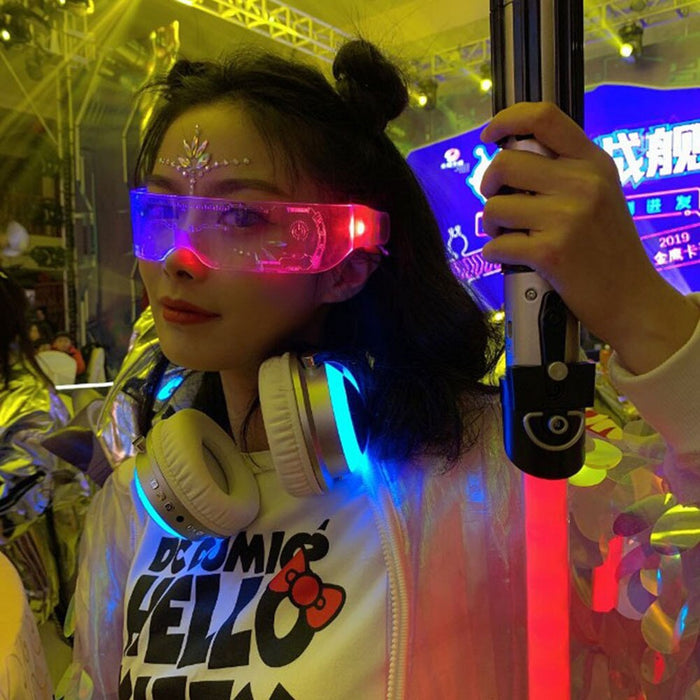 LED Cyberpunk Glasses