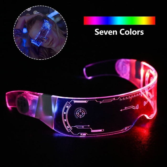 LED Cyberpunk Glasses